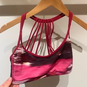 Abstract Lululemon Sports Bra- Size 4
